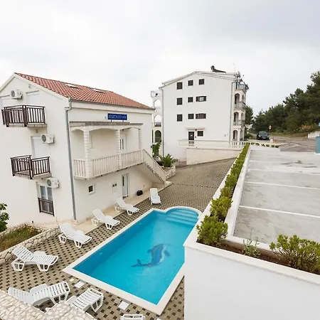 In Okrug Donji With Sea View, Balcony, Air Conditioning, Wifi 5166-6 Apartamento